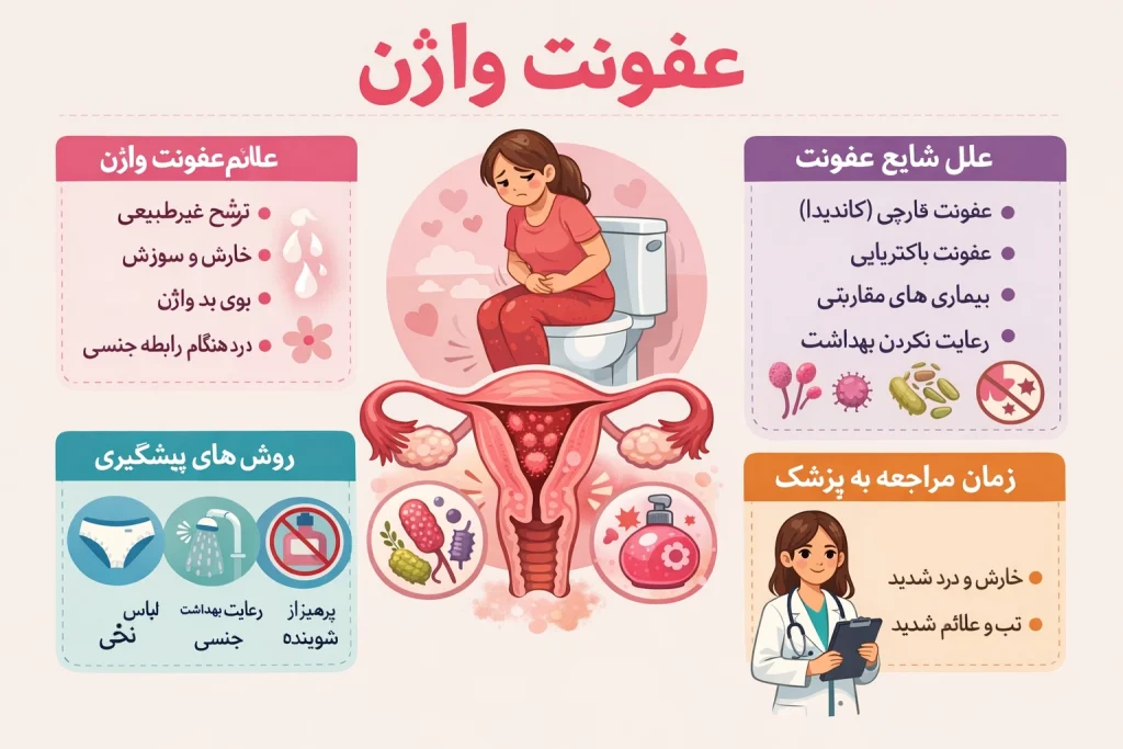 عفونت واژن چیست